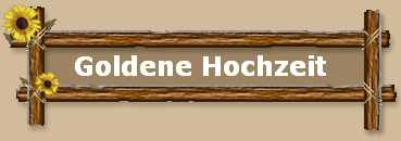 Goldene Hochzeit